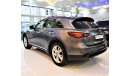 Infiniti QX70 ORIGINAL PAINT With Service History Infiniti QX70 2014 Model!! in Grey Color! GCC Specs