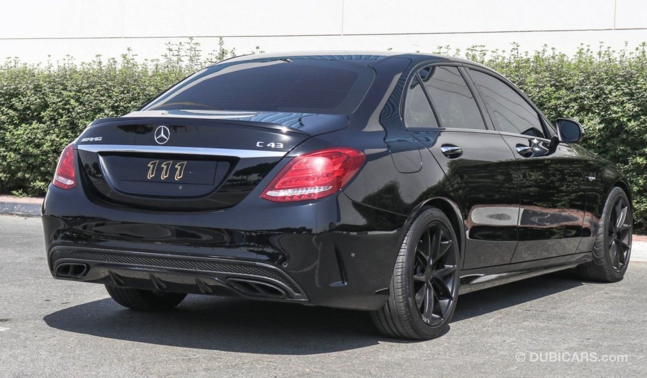 مرسيدس بنز C 43 AMG 4matic / Canadian Specifications