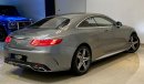 Mercedes-Benz S 63 AMG 2015 Mercedes S-63 AMG Coupe, Warranty, Service History, GCC
