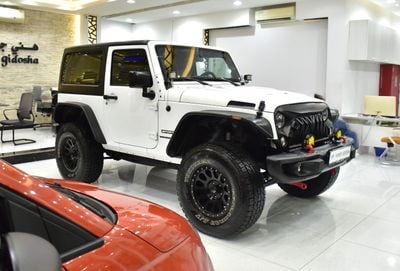 جيب رانجلر EXCELLENT DEAL for our Jeep Wrangler Sport ( 2017 Model ) in White Color GCC Specs