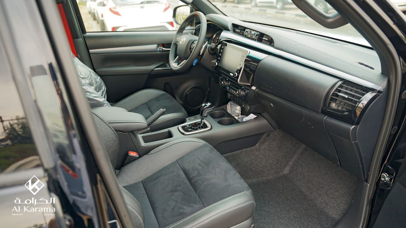 تويوتا هيلوكس محرك V6 سعة 4.0 لتر | كامل المواصفات | كاميرا 360 درجة | قفل تفاضلي | مبدلات سرعة يدوية | مقعد كهربا