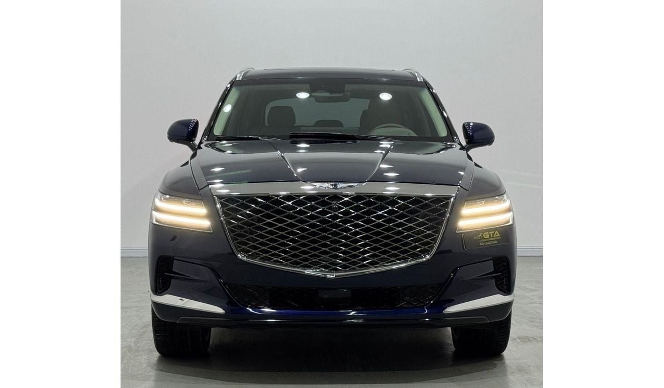 جينيسس GV80 Royal 3.5L AWD 2022 Genesis GV80, 2027 Genesis Warranty + Service Pack, Full Options, Low Kms, GCC