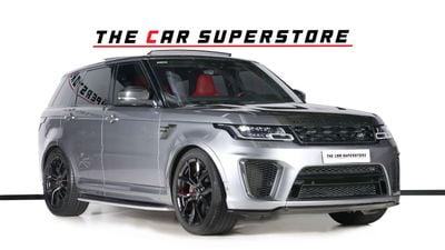 Land Rover Range Rover Sport SVR 5.0L (550 HP) Carbon Edition-Low Mileage-Warranty Service Contract Available-Mint Condition