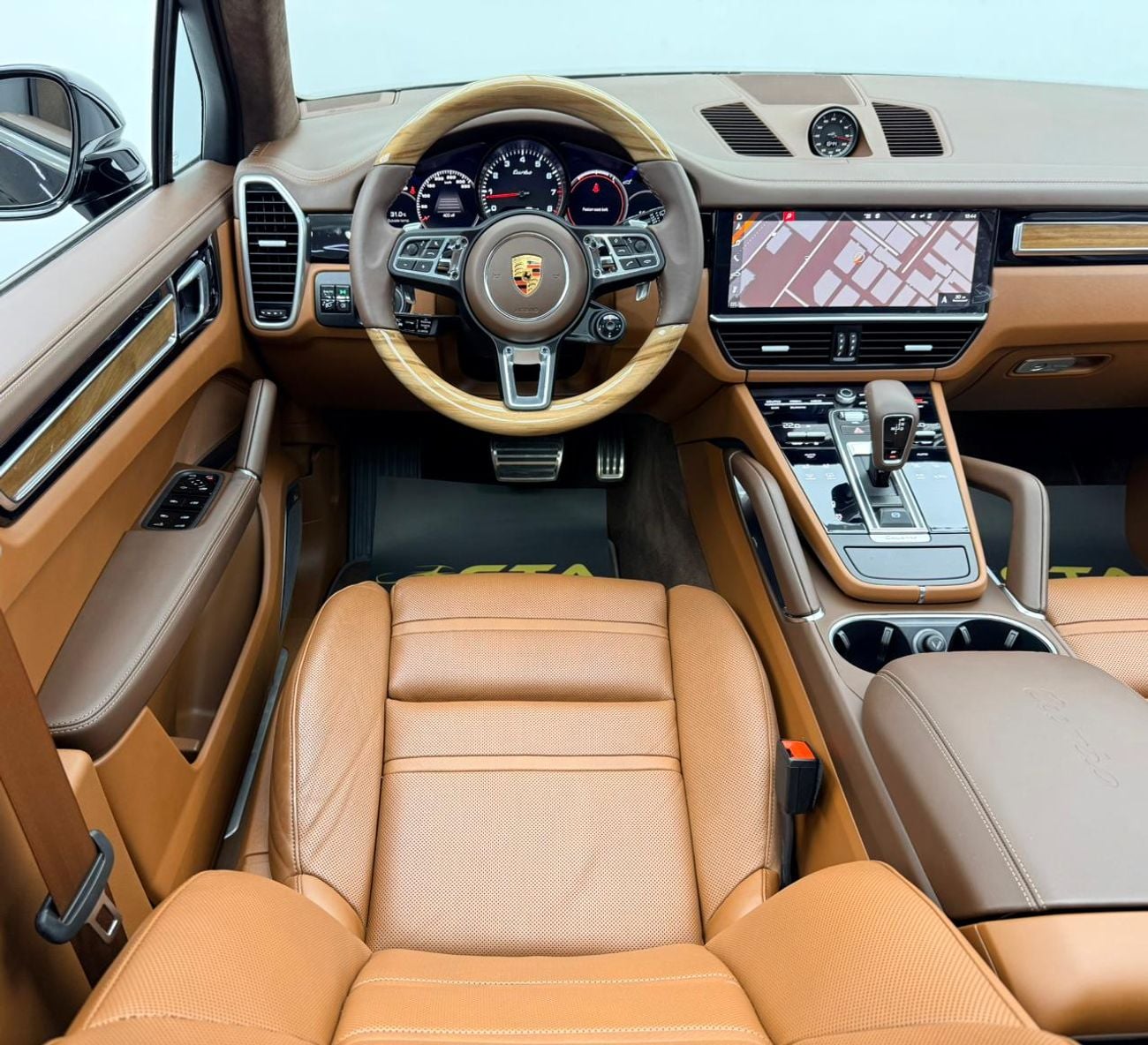 بورش كايان 2019 Porsche Cayenne Turbo, Warranty, Full Porsche Service History, Very Low Km, Fully Loaded, GCC