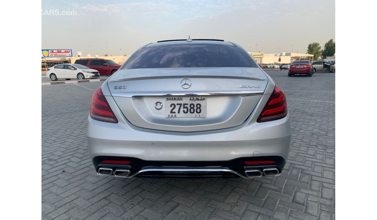 مرسيدس بنز S 550 وارد امريكا  كلين تايتل وبدون حوادث والشكل محدث الى 2020