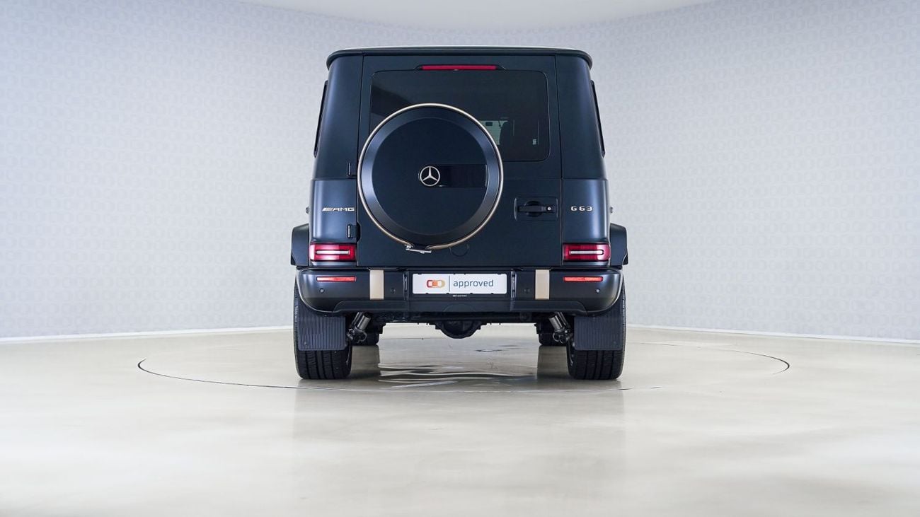 مرسيدس بنز G 63 AMG Grand Edition | AED 11,660 PM | Up to 3 Years Unlimited Warranty |