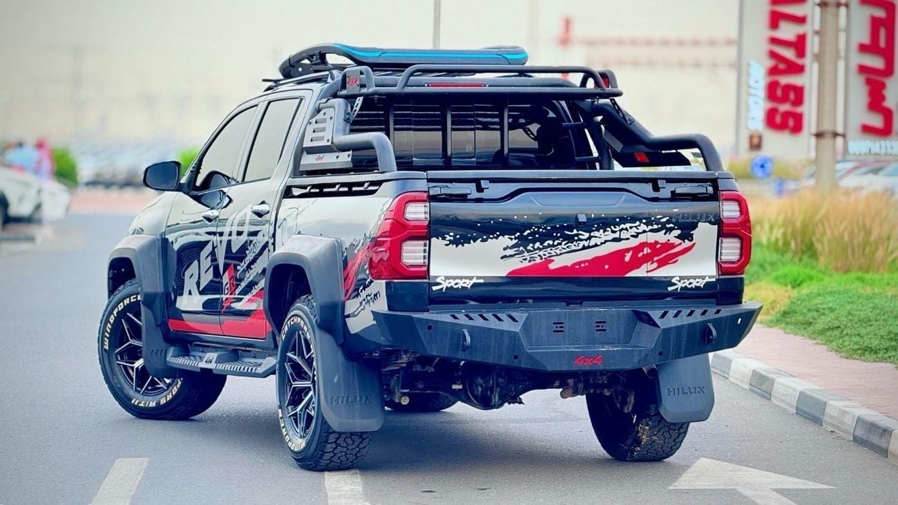 Toyota Hilux 2017 FACE-LIFTED 2025 GR SPORT OFF-ROAD V4 GCC IN EXCELLENT CONDITION