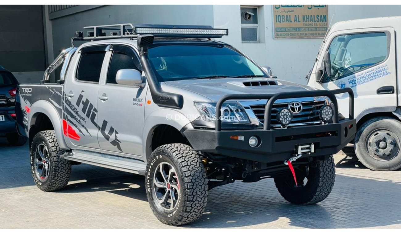Toyota Hilux 2.8CC Diesel Fully Modified [Right-Hand Drive] Leather Seats 4x4 Uplifted New Rims & Tyre