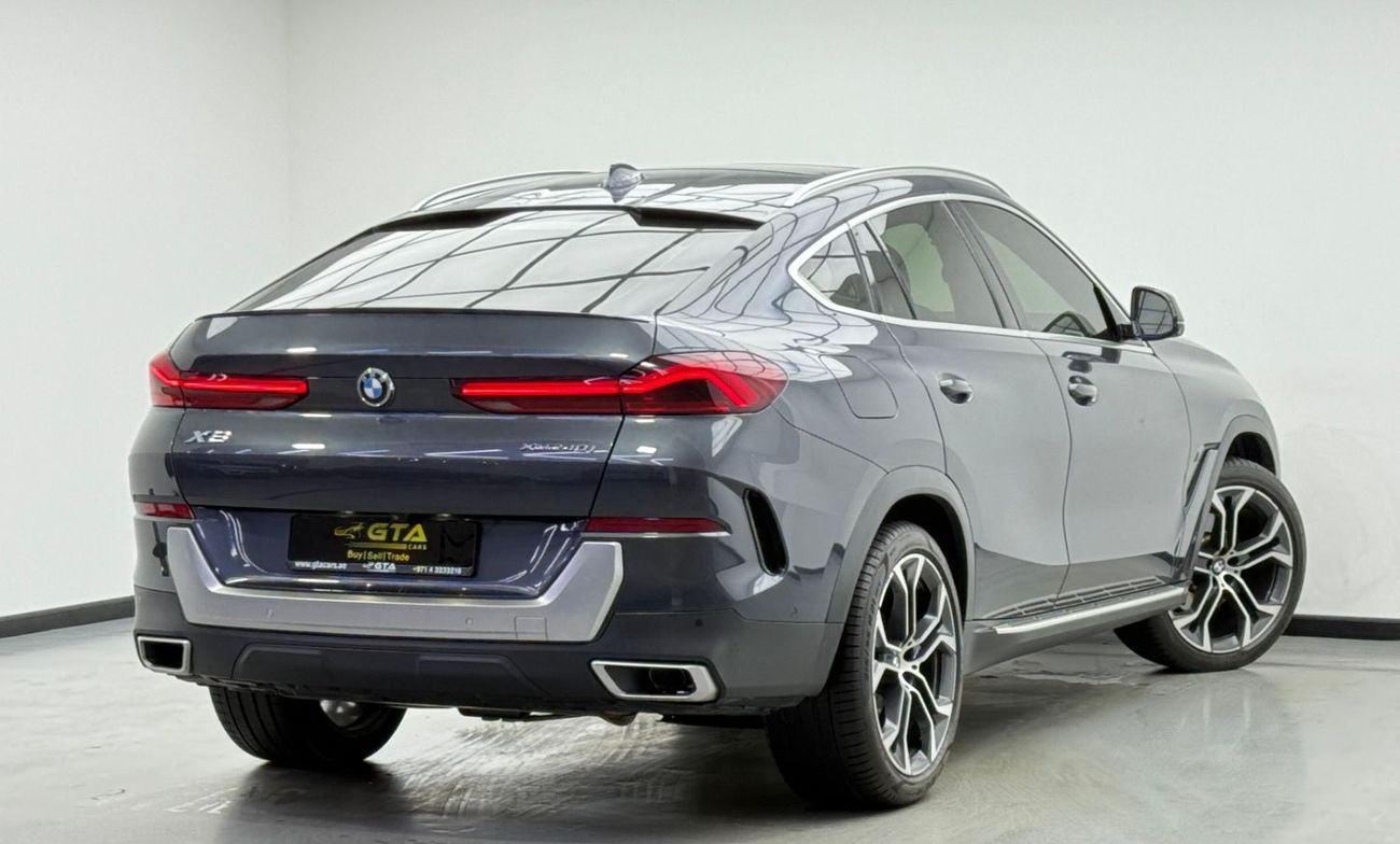 بي أم دبليو X6 40i xLine 3.0L 2021 BMW X6 xDrive40i xLine, 2025 BMW Warranty + Service Pack, Full BMW Service Histo