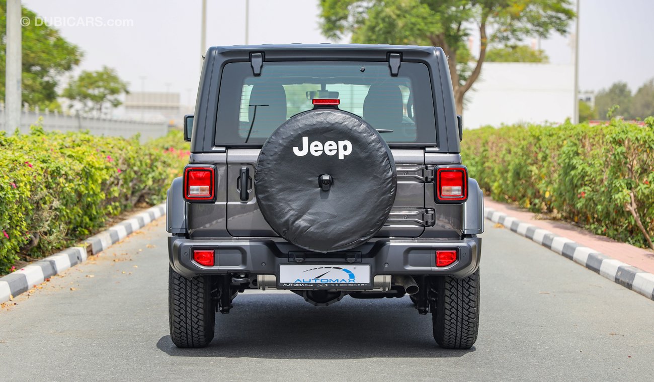 Jeep Wrangler Unlimited Sport Plus V6 3.6L , GCC , 2021 , 0Km , W/3 Yrs or 60K Km WNTY @Official Dealer