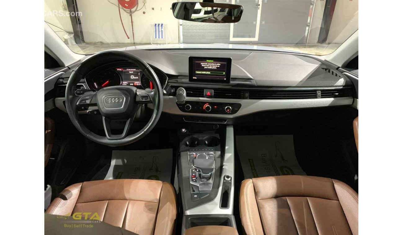 Audi A4 Warranty + Service Contract, Full History, GCC