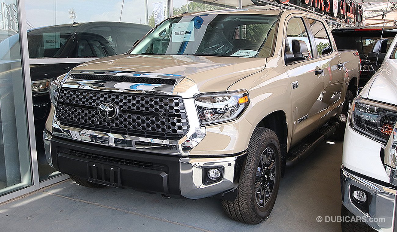 تويوتا تاندرا 2019 Crewmax SR5, 5.7-V8 4X4, 0km with 6 Years or 200,000km Warranty + 1 Free Service