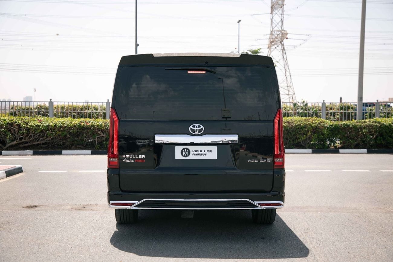 Toyota Hiace Alpha A380 KMuller Edition 3.5L - Black Inside Brown | Export Only