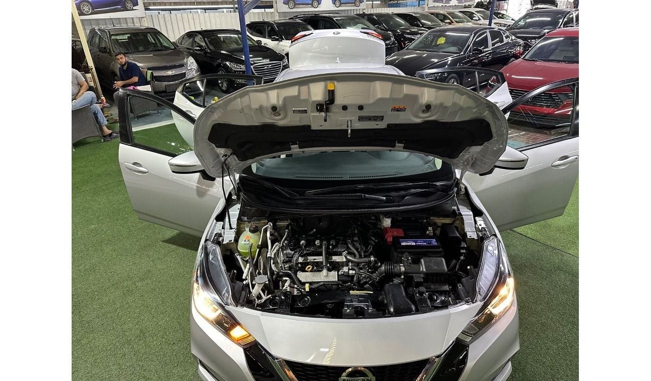 نيسان فيرسا Nissan Versa 2021 1.6L good condition rear camera mileage 97000 km