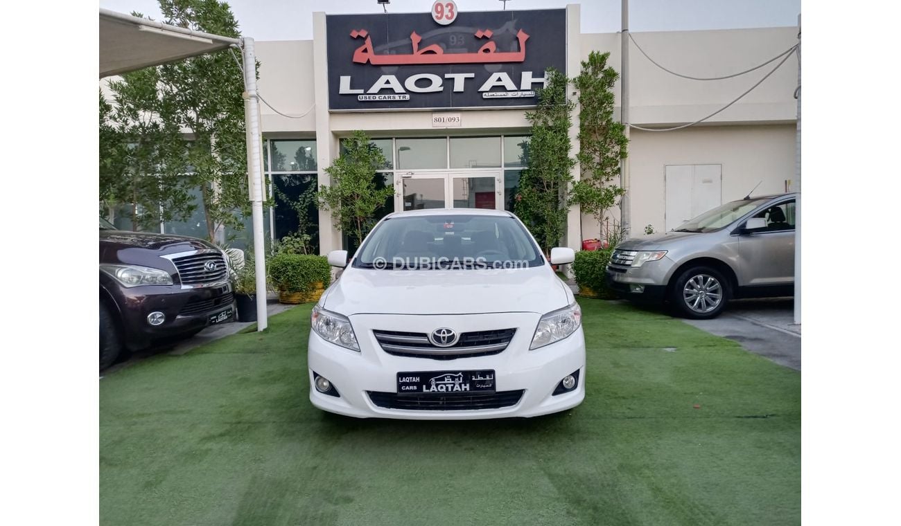 تويوتا كورولا موديل 2013 خليجى 1600 CC لون ابيض داخل بيج بدون حوادث بحالة ممتازة لاتحتاج لأى مصاريف
