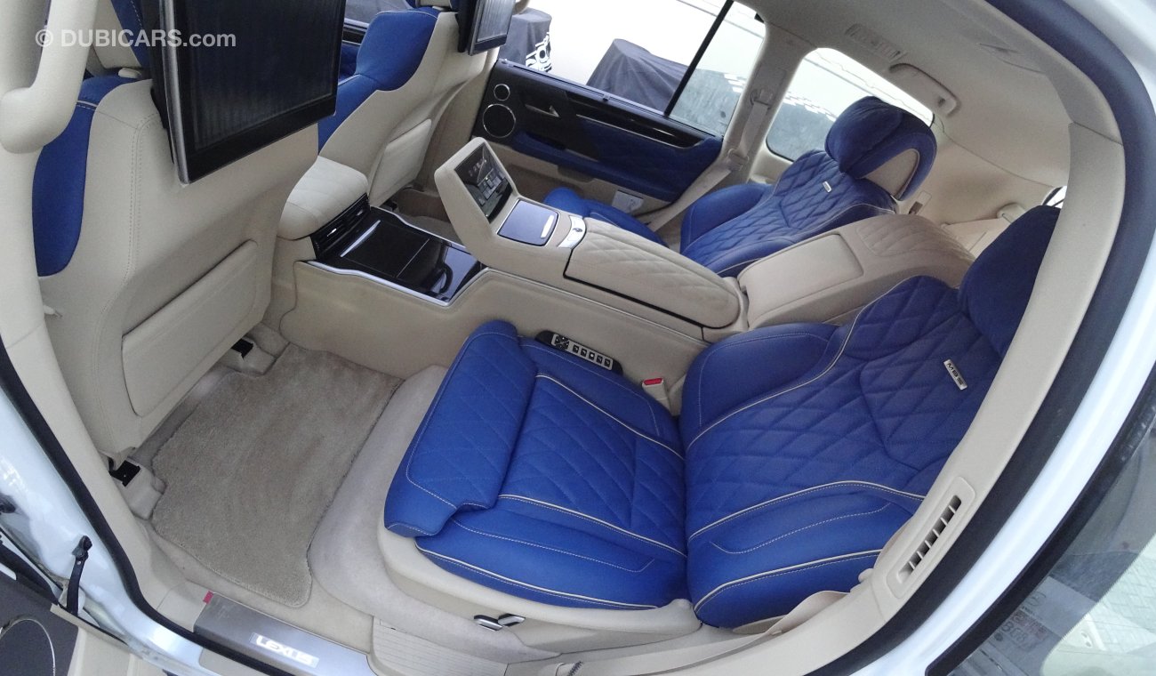 Lexus LX570 MBS Autobiography 4 Seater MaritimBlau Brand New