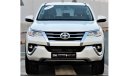 Toyota Fortuner Toyota Fortuner 2018 GCC No. 2 in excellent condition without accidents, very clean from inside and