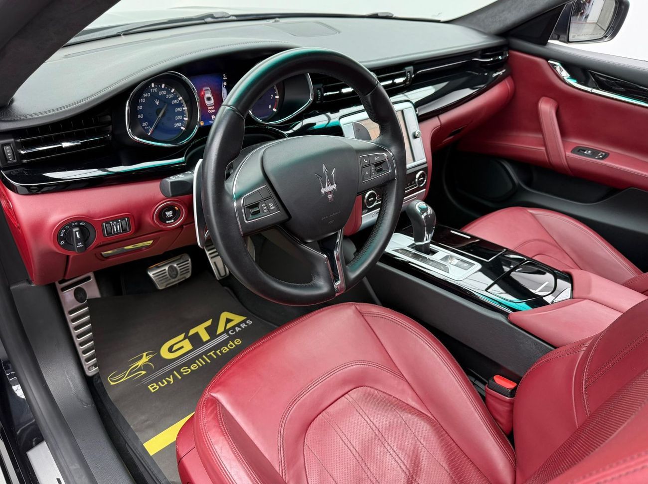 Maserati Quattroporte GTS 3.8L 2015 Maserati Quattroporte GTS, Service History, Very Low Km, Excellent Condition, GCC