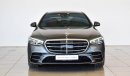 Mercedes-Benz S 580 4M SALOON / Reference: VSB 31869 Certified Pre-Owned with up to 5 YRS SERVICE PACKAGE!!!