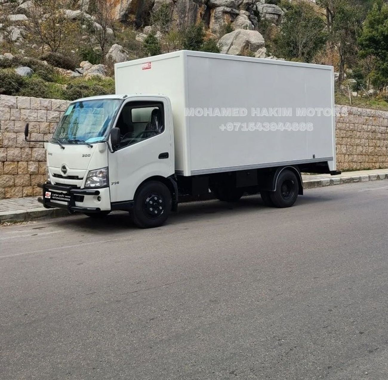 Hino 300 2023 Hino 714 with Box 4Tons Diesel Manual