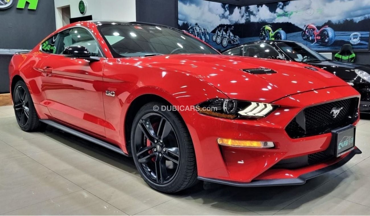 Ford Mustang FORD MUSTANG GT 5.0 IN IMMACULATE CONDITION WITH ONLY 4K KM FOR 189500 AED