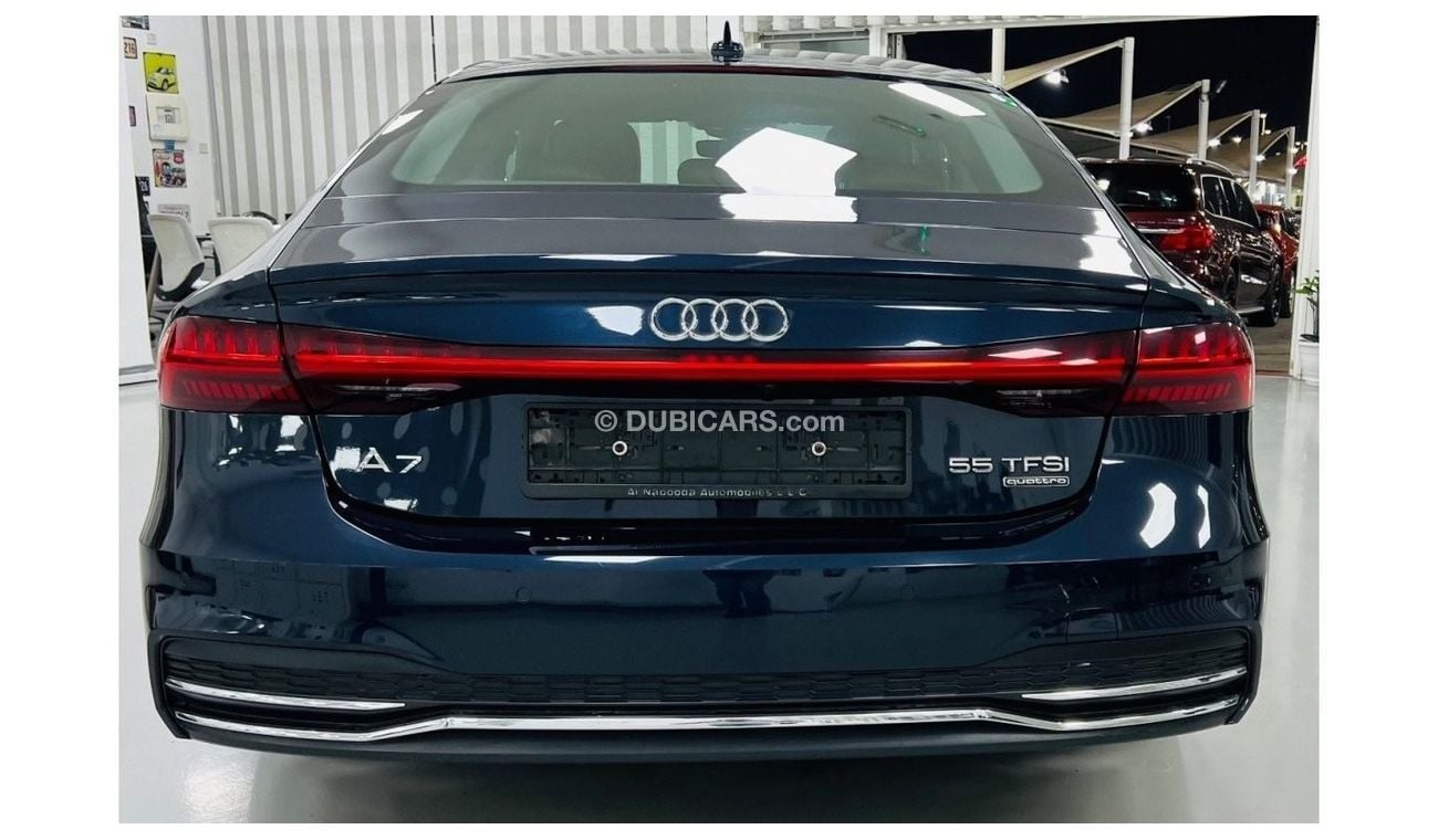 Audi A7 55 TFSI quattro S-Line Style & Comfort package GCC .. FSH .. Perfect Condition .. Original Paint ..
