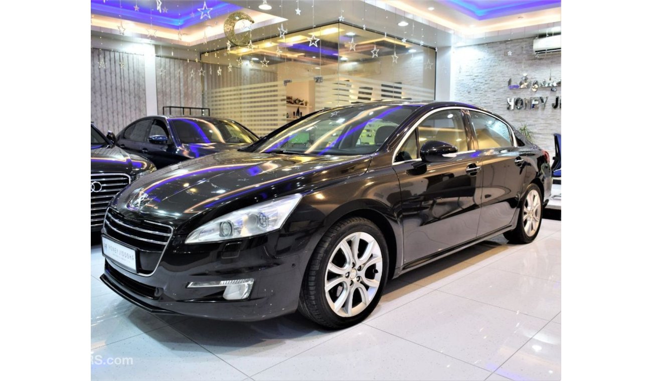 Peugeot 508 AMAZING Peugeot 508 2013 Model!! in Dark Brown Color! GCC Specs