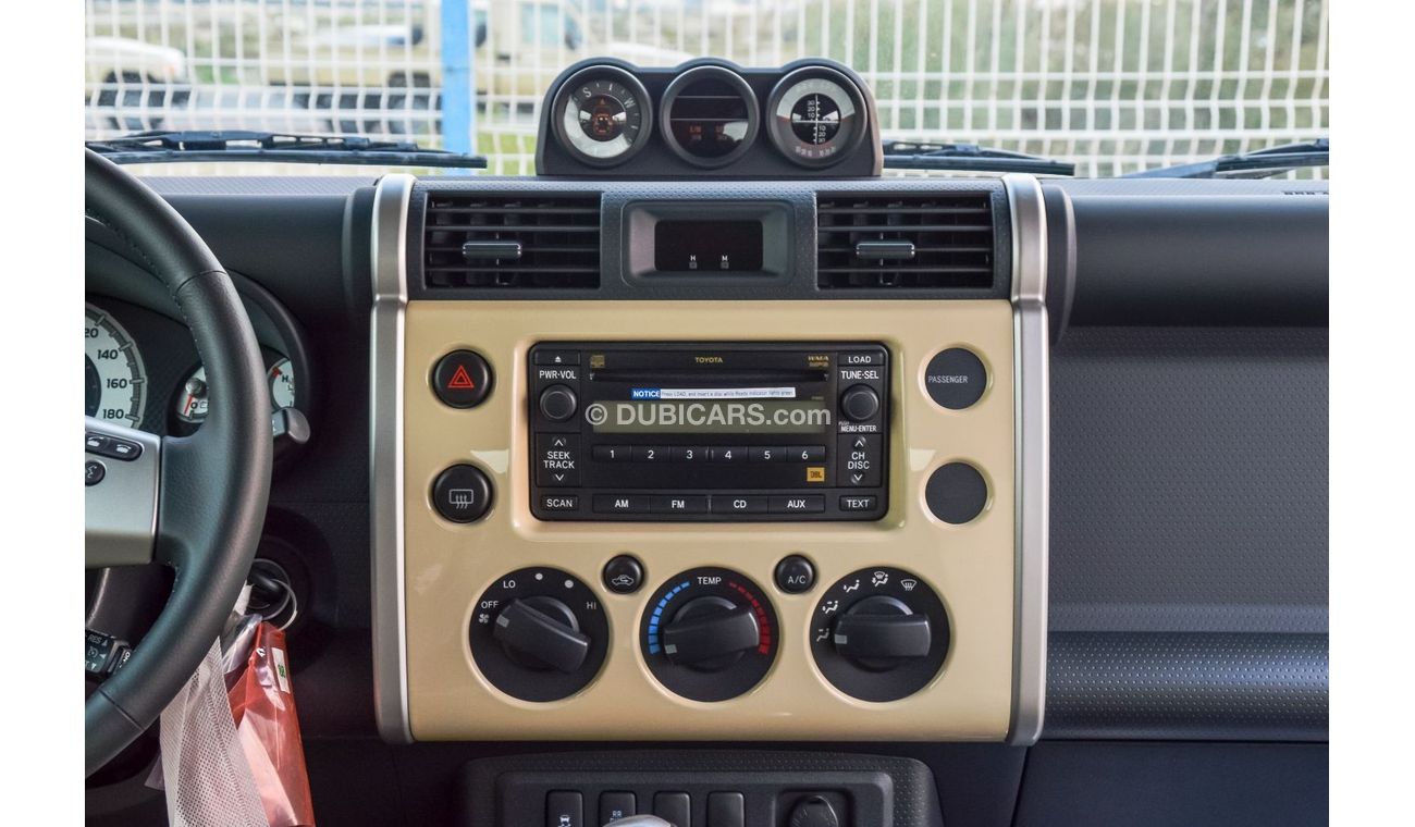 تويوتا إف جي كروزر TOYOTA FJ CRUISER 4.0L PETROL FINAL EDITION 2023 | AVAILABLE FOR EXPORT