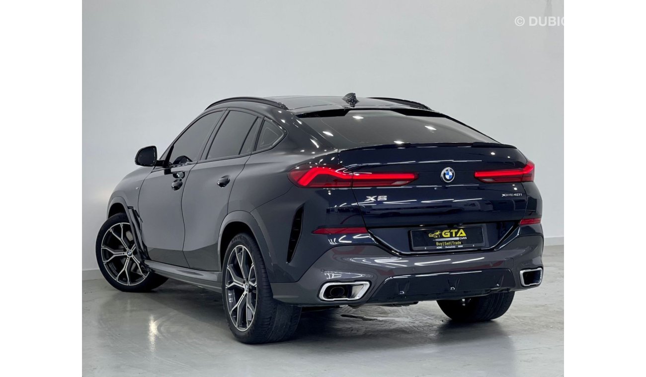 بي أم دبليو X6 40i M سبورت 2020 BMW X6 xDrive40i M-Sport, BMW Warranty / Service Contract 2025, Low km's, GCC