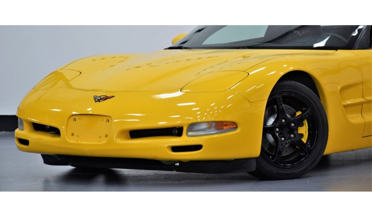 شيفروليه كورفت THE LEGENDARY! IMMACULATE CONDITION! Chevrolet Corvette C5 ( 2004 Model! ) Yellow Color! GCC Specs