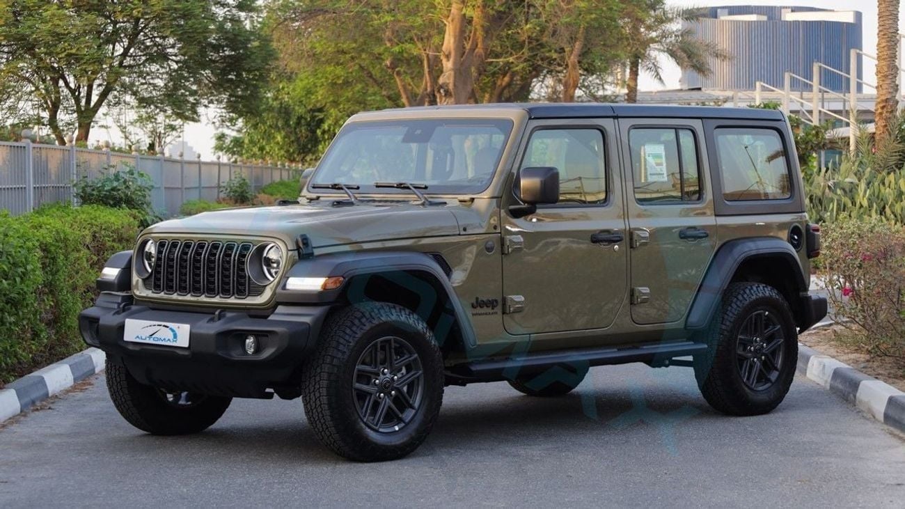 Jeep Wrangler Unlimited Sport S I4 2.0T 2025 GCC 0Km With 3 Years Warranty Or 60,000 Km @Official Dealer
