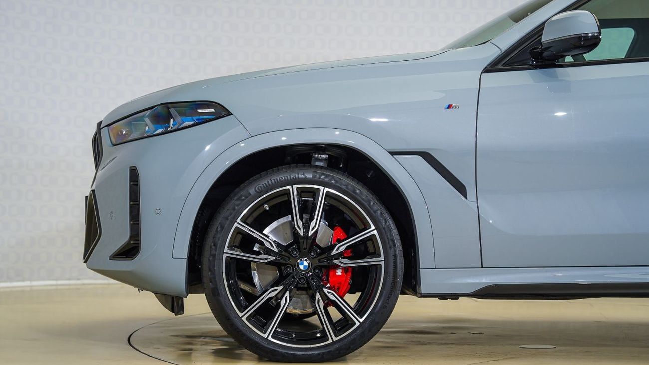 BMW X6 40i M Sport 3.0L | AED 5,500 PM | Warranty- Service July 2027 | GCC