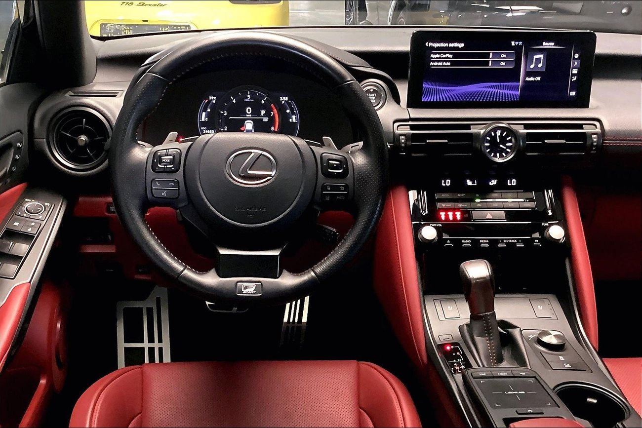 لكزس IS 350 F Sport Platinum | National Day Celebration | شامل الضمان | 0 ﺪﻔﻋﺓ ﺃﻮﻟﻯ