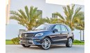 Mercedes-Benz ML 500 AMG Designo | 2,233 P.M | 0% Downpayment | Full Option | Exceptional Condition