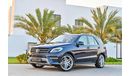 Mercedes-Benz ML 500 AMG Designo | 2,233 P.M | 0% Downpayment | Full Option | Exceptional Condition