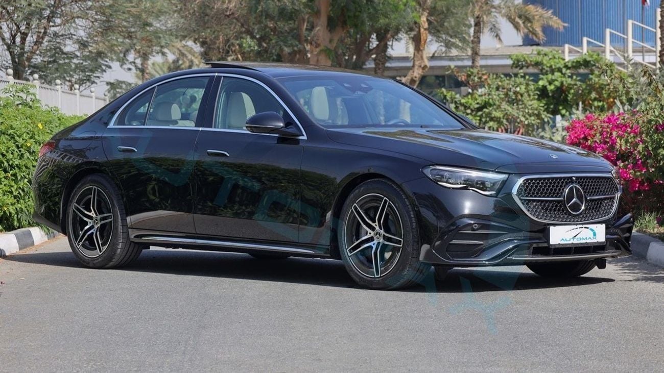Mercedes-Benz E300 AMG 4MATIC EQ Boost 2.0T 2026 0Km With 3 Years Or 100,000 Km Warranty