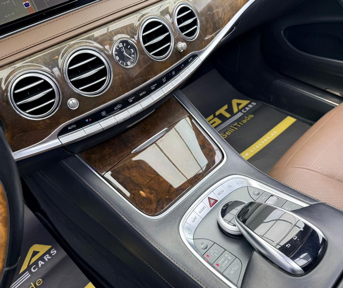 مرسيدس بنز S 500 2016 Mercedes Benz S500, Head-Up Display, Burmester Premium Sound System, Excellent Condition, GCC