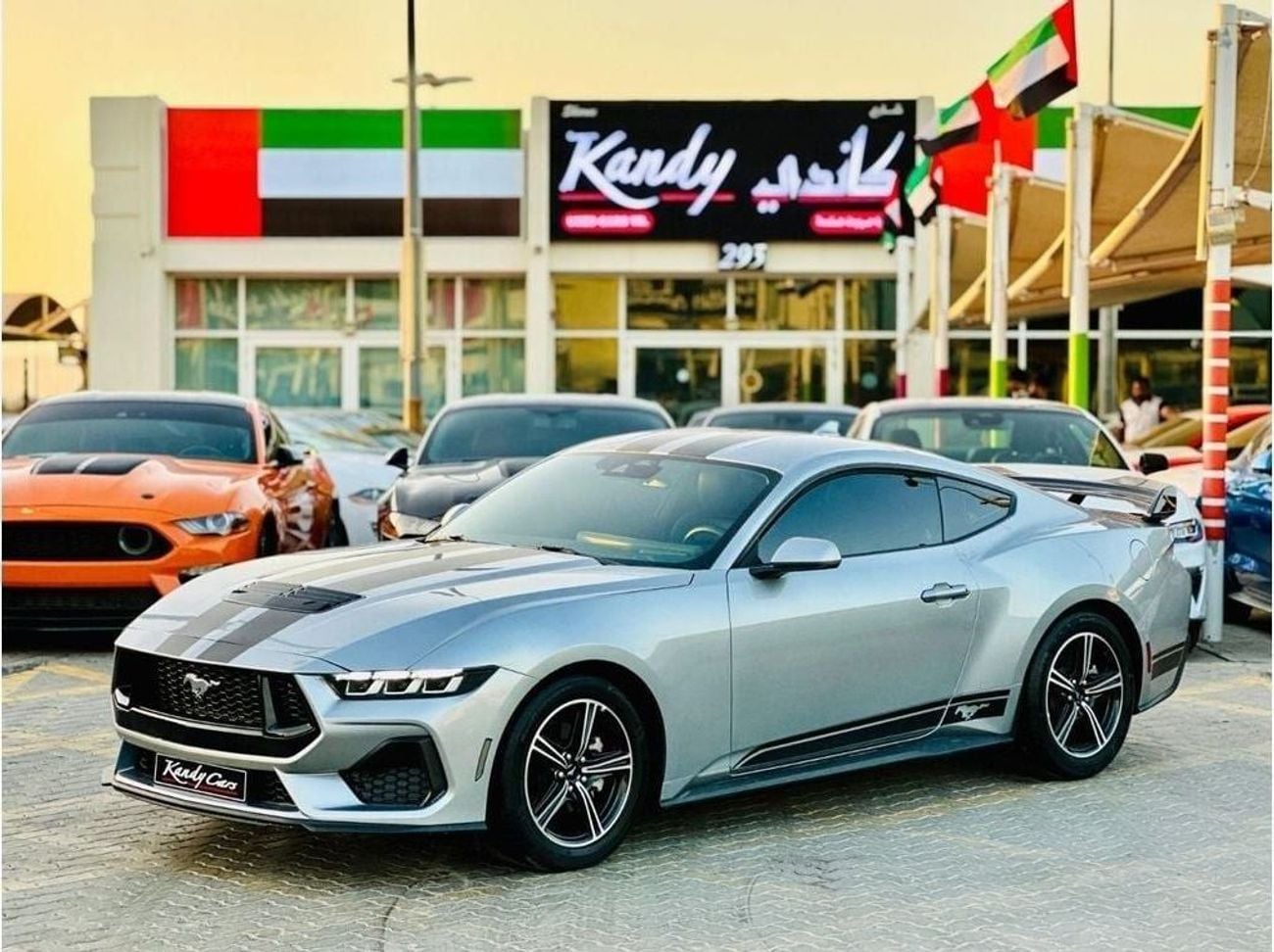 Ford Mustang EcoBoost 2.3L Coupe A/T | Monthly AED 2350/- | 0% DP | Original Seats | # 20638