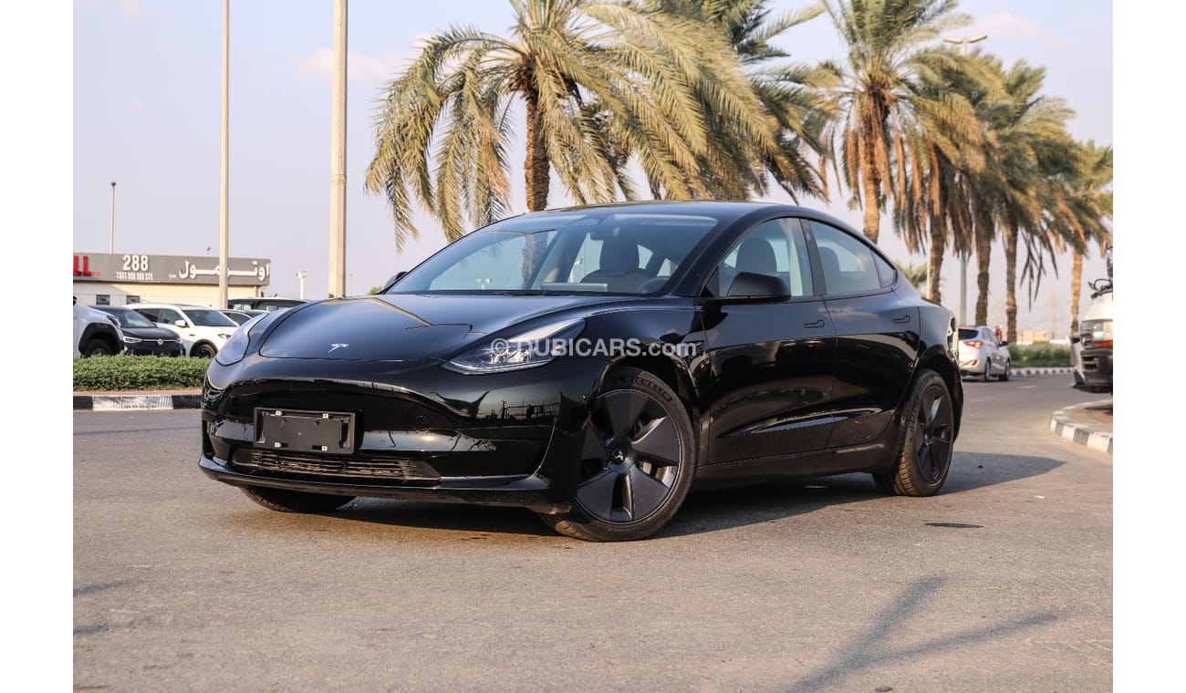 Tesla Model 3 TESLA MODEL 3 , 2022 . BLACK COLOR , 360° Degrees of Visibility
