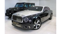 بنتلي مولسان Bentley Mulsanne Speed by Mulliner First Edition, 2017, 60,000KM, GCC Specs!