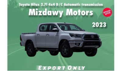 تويوتا هيلوكس TOYOTA HILUX 2.7L 4X4 D/C HI(i) A/T PTR (EXPORT ONLY)