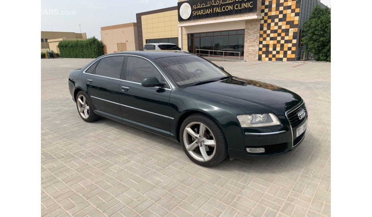 Audi A8 Audi A8 model 2008 color (olive green)