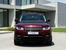 لاند روفر رينج روفر سبورت TOP AED 2,340 P.M | 0% DOWN PAYMENT | RANGE ROVER SPORT SE | 2017 | 1ST OWNER | GCC SPECS