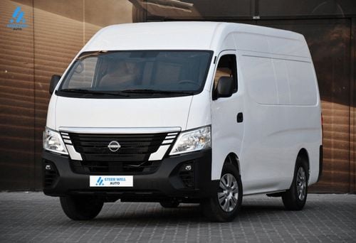 Nissan Urvan HIGH ROOF WIDE BODY 3-Seater Automatic (4-Door) NV350 Highroof Delivery Van GCC  White Automatic