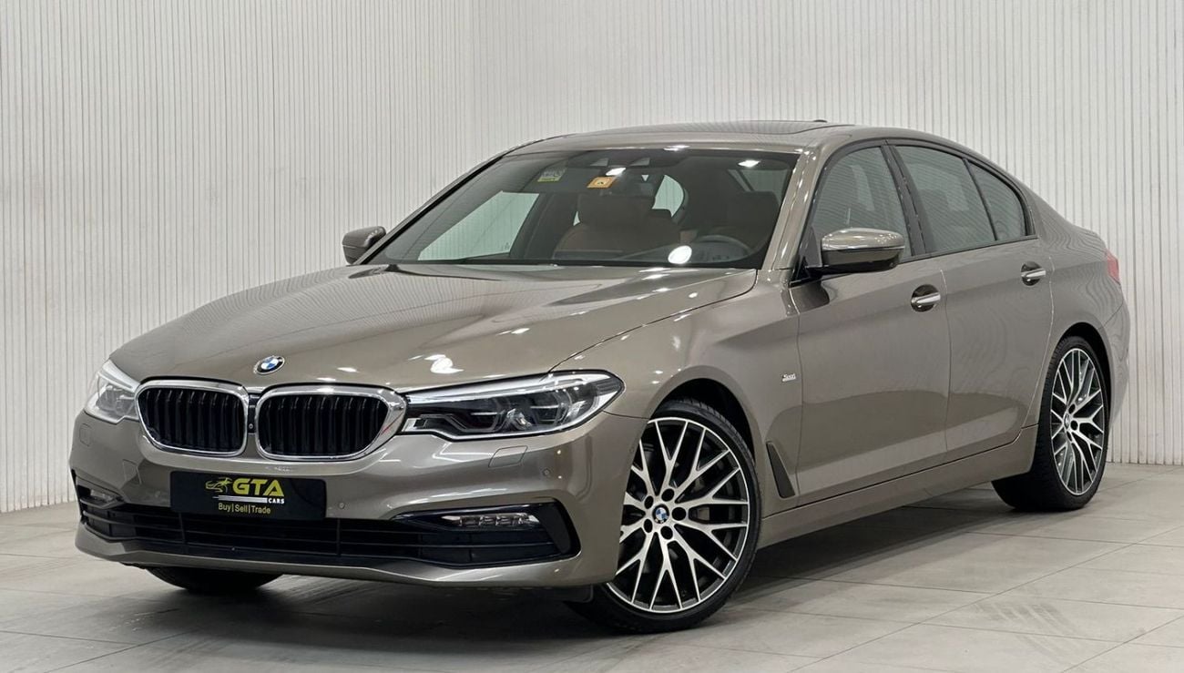 BMW 530i M Sport 2017 BMW 530i Sport-Line, Warranty, Full Service History, Full Options, GCC