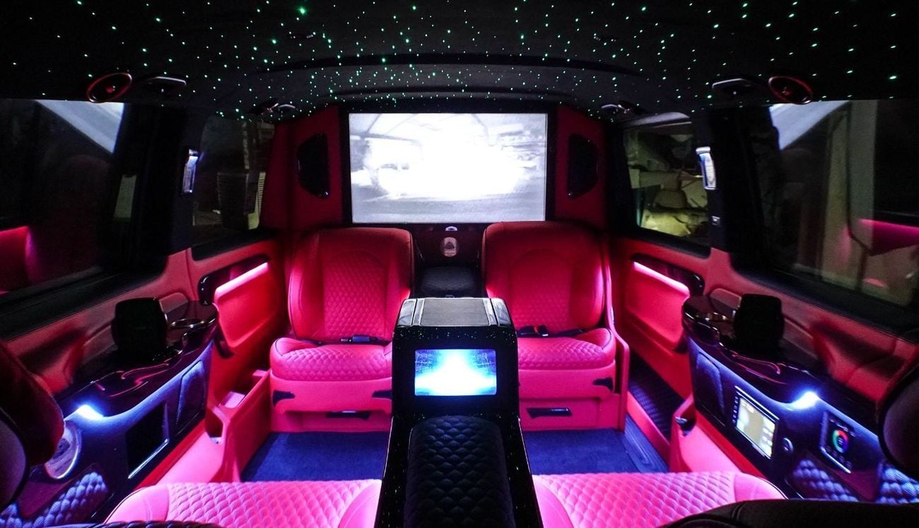 Mercedes-Benz V 300 “LA CERISE” – 1 Of 5 CONCEPT - Handcrafted by ROYAL CUSTOMS in Dubai (Since 2009)