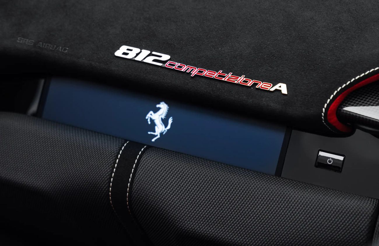 Ferrari 812 Competizione 6.5L V12 Naturally Aspirated Engine