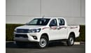 Toyota Hilux DOUBLE CAB PICKUP DLX-G 2.4L DIESEL 4WD MANUAL TRANSMISSION WITH REAR CAMERA