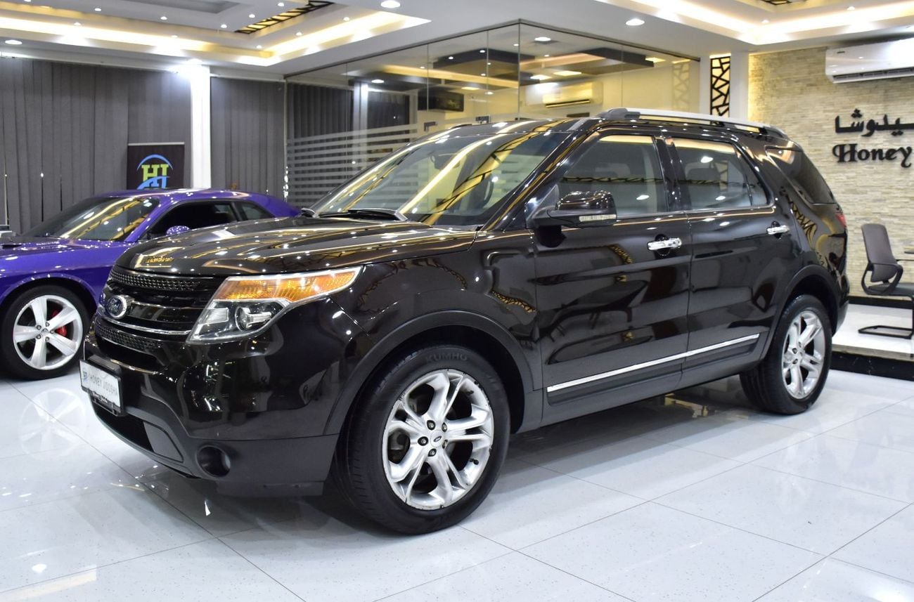 Ford Explorer LIMITED EXCELLENT DEAL for our Ford Explorer Limited 4WD ( 2013 Model ) in Brown Color GCC Specs