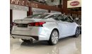 Nissan Altima 2.0L Korea Spec Zero Km With Warranty 2019